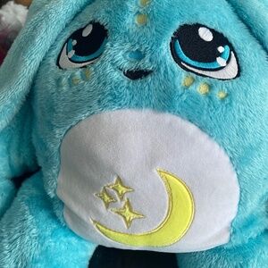 Weighted stuffed animal “BO” , moon pals blue color